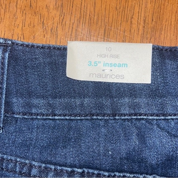New Maurices jean shorts size 10 - Picture 8 of 9